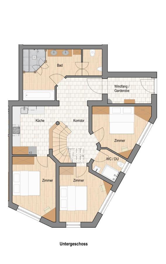 Luxus Ferienwohnung Almhuette Brixen im Thale Exteriör bild