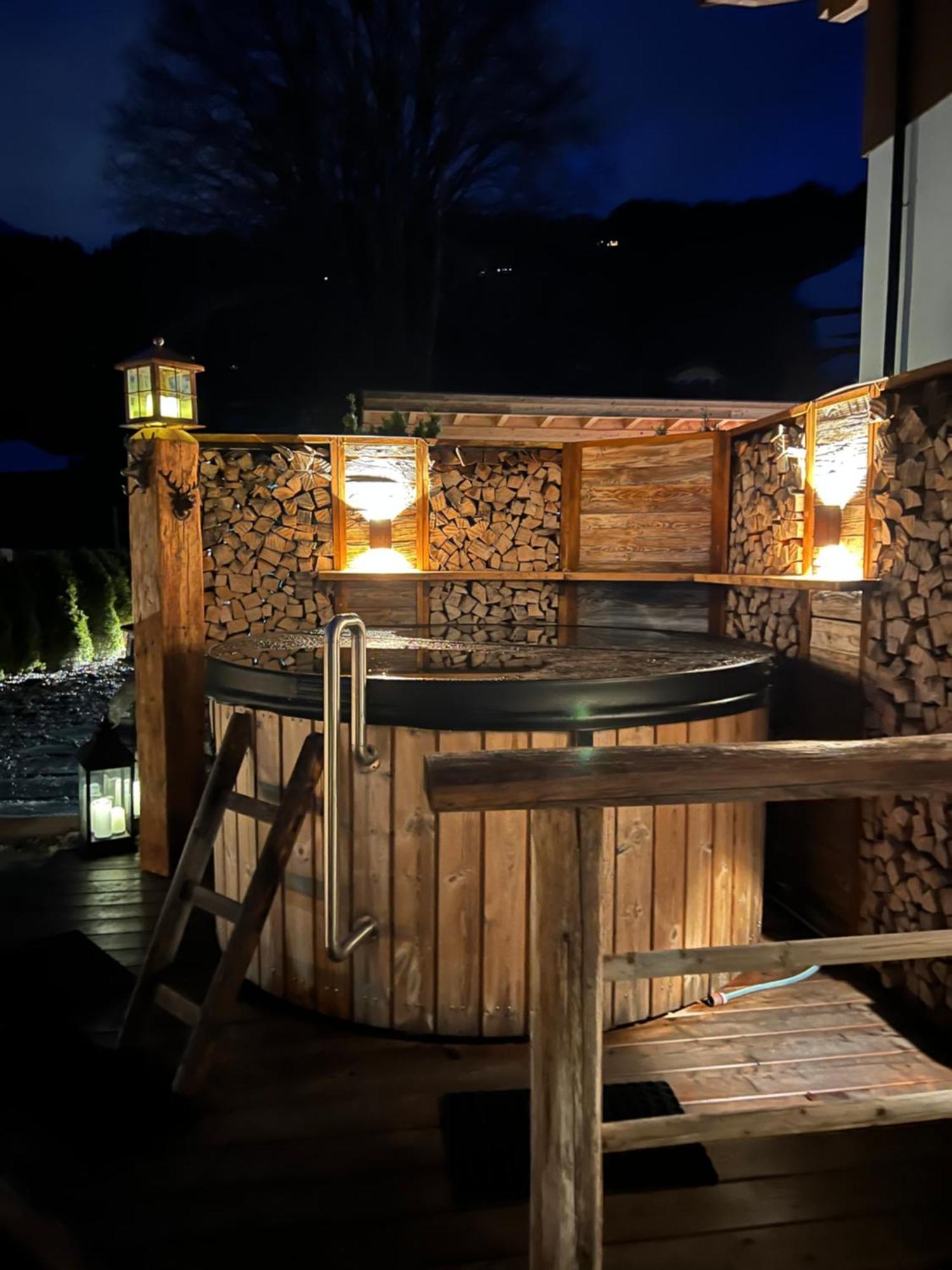 Luxus Ferienwohnung Almhuette Brixen im Thale Exteriör bild