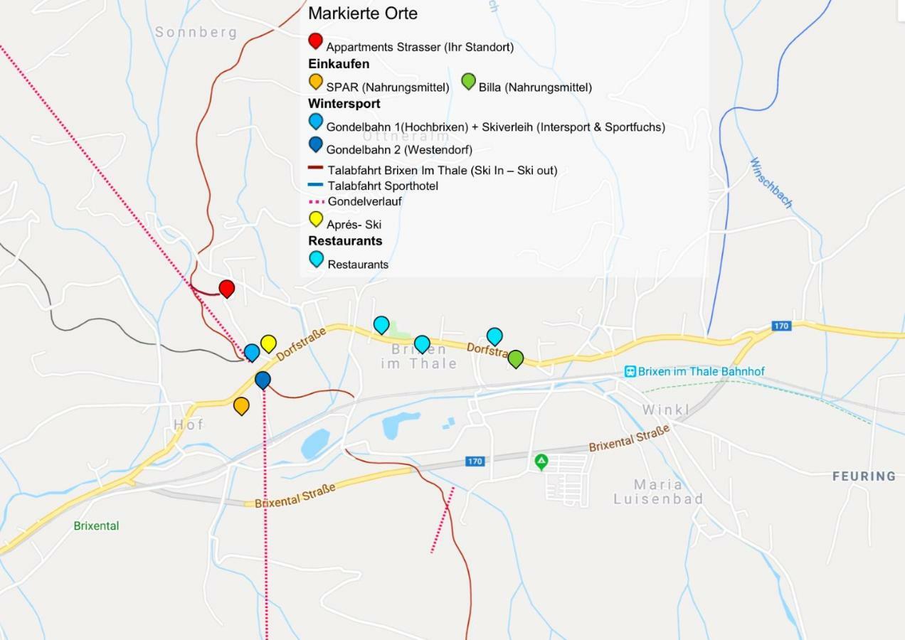 Luxus Ferienwohnung Almhuette Brixen im Thale Exteriör bild